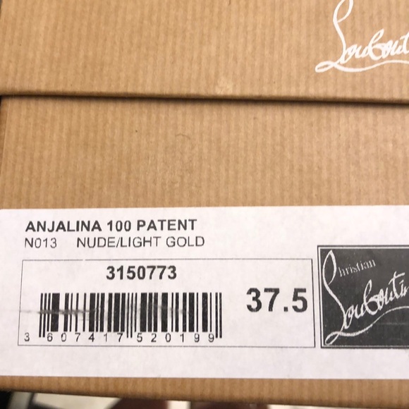 Christian Louboutin 💯Anjalina 100 Patent Heels - Picture 4 of 5